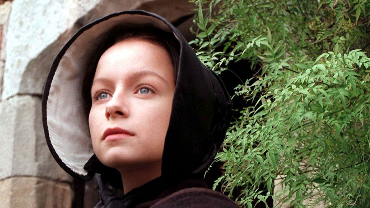 Still footage of Samantha Morton as Jane Eyre